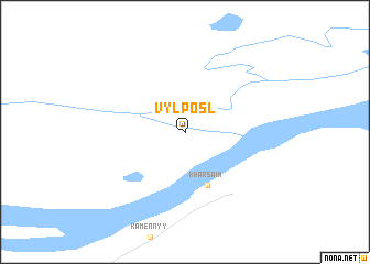 map of Vylposl