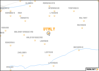 map of Vymly