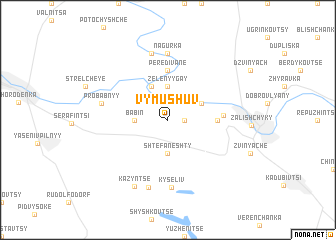 map of Vymushuv