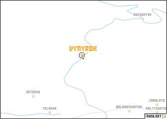 map of Vynyrok