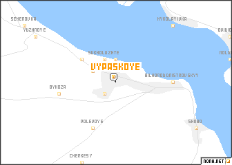 map of Vypaskoye