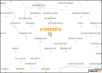 map of Vypasnoye