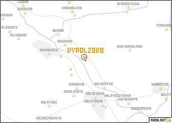 map of Vypolzovo