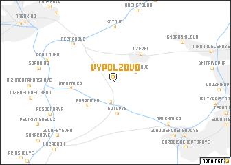 map of Vypolzovo