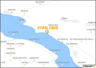 map of Vypolzovo