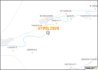 map of Vypolzovo