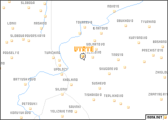 map of Vyr\