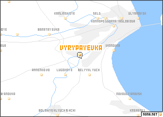 map of Vyrypayevka