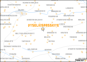 map of Vyselki Spasskiye