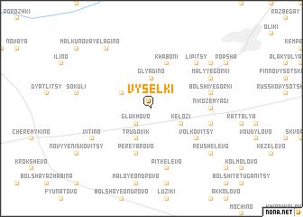 map of Vyselki