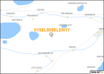 map of (( Vyselok Selenity ))