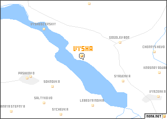 map of Vysha