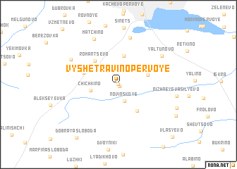 map of Vyshetravino Pervoye