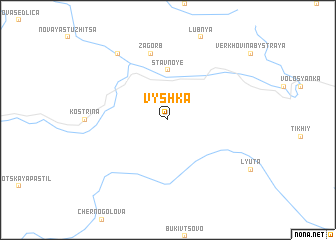 map of Vyshka