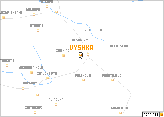 map of Vyshka