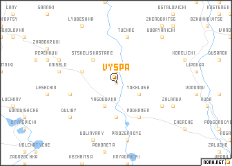 map of Vyspa