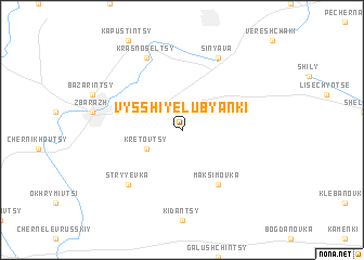 map of Vysshiye Lubyanki