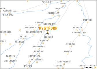 map of Vystavka