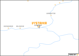 map of Vystavka