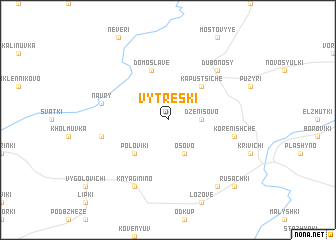 map of Vytreski