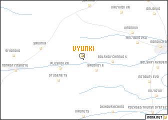 map of V\