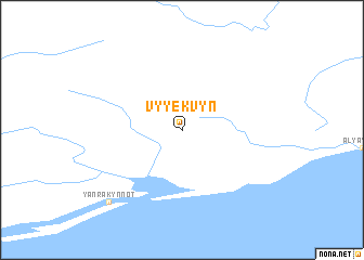 map of Vyyekvyn