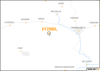 map of Vyzhoil