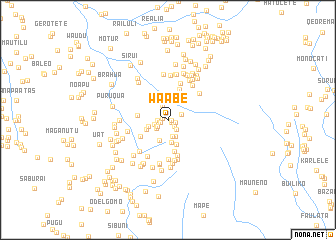 map of Waabe