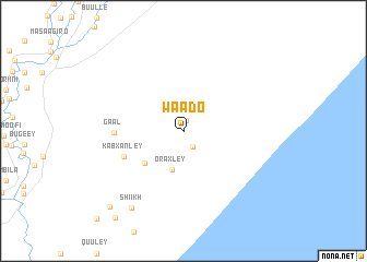 map of Waado