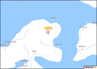 map of Waai