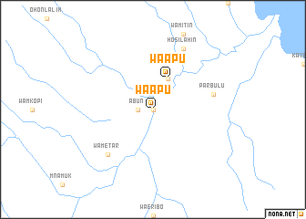 map of Waapu