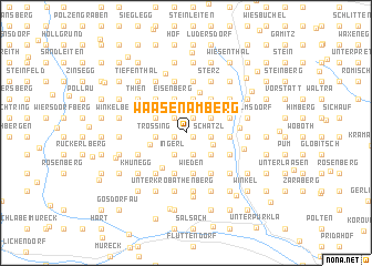 map of Waasen am Berg