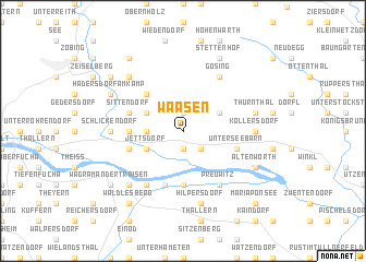 map of Waasen