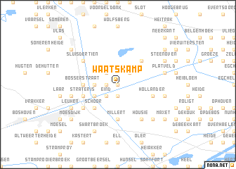 map of Waatskamp