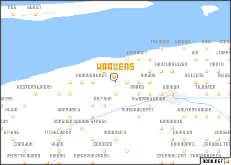 map of Waaxens