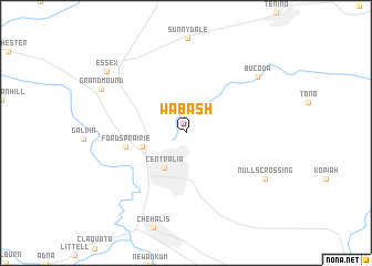 map of Wabash