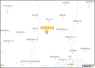 map of Wabash