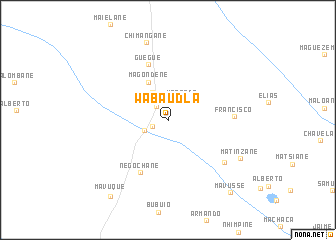 map of Wabaudla