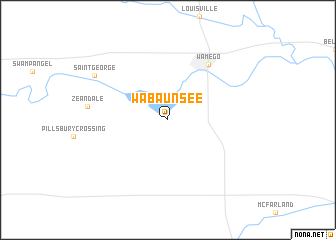 map of Wabaunsee