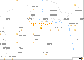 map of Wābawng \