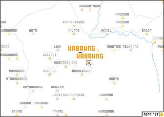 map of Wābawng