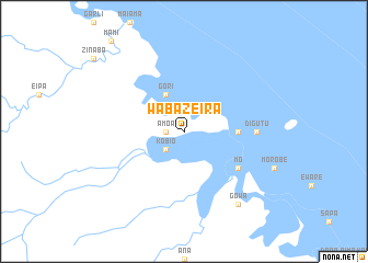 map of Wabazeira