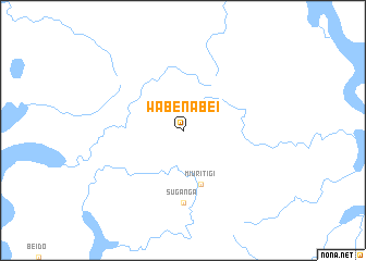 map of Wabenabei
