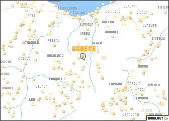 map of Wabere