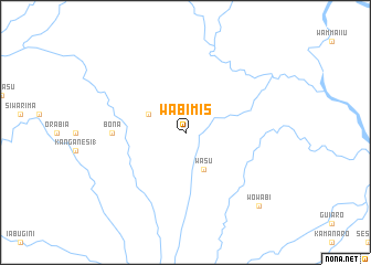 map of Wabimis