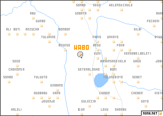 map of Wabo