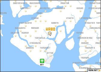 map of Wabo