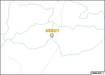 map of Wabuit