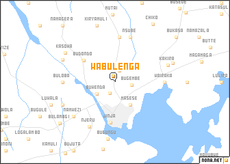 map of Wabulenga