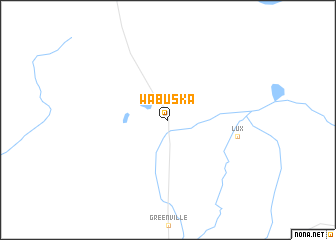 map of Wabuska